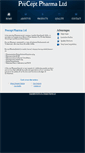 Mobile Screenshot of preceptpharma.com
